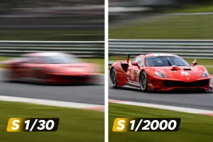 Usporedba brzina zatvarača