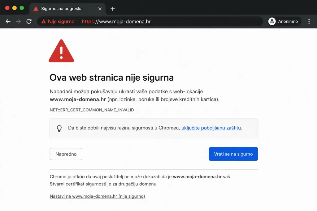 Nije sigurno?